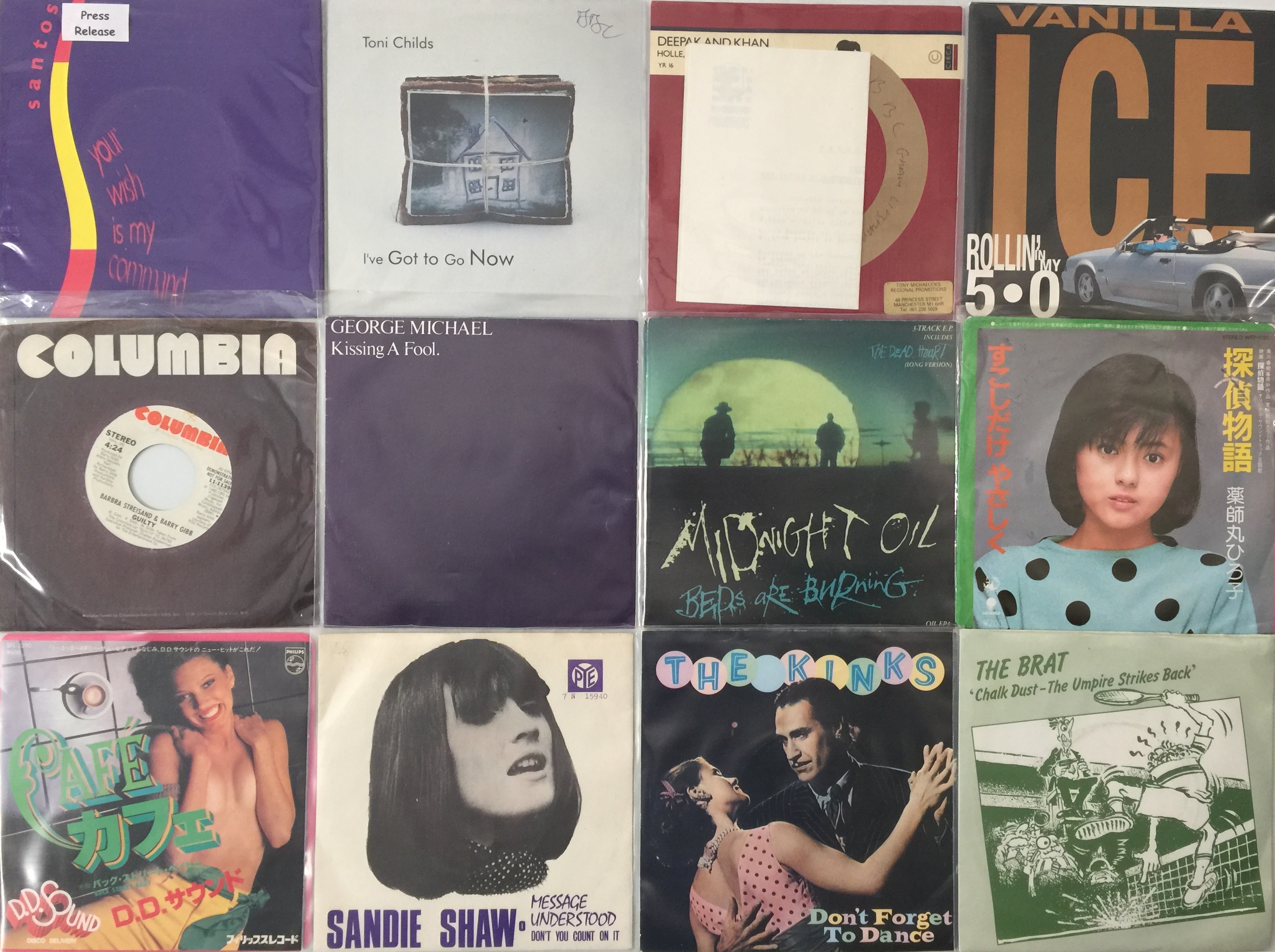 Lot 823 - 50's - 00's POP / ROCK / DANCE / ROCK & ROLL
