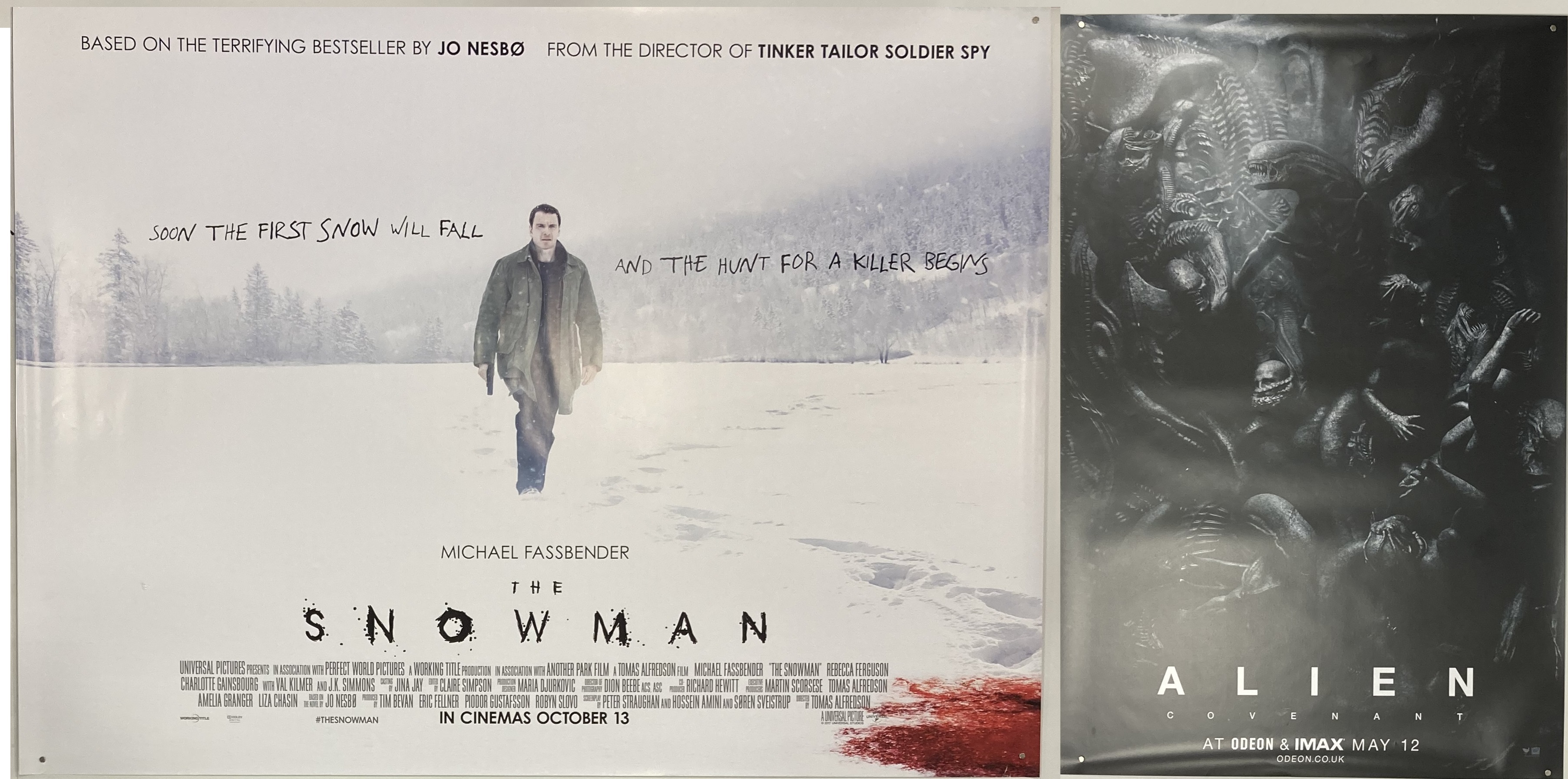 Lot 50 UK FILM POSTERS.