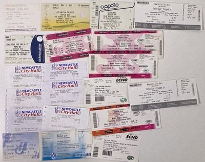 Lot 162 - ROCK AND PUNK TICKET ARCHIVE - SOME SIGNED. ﻿