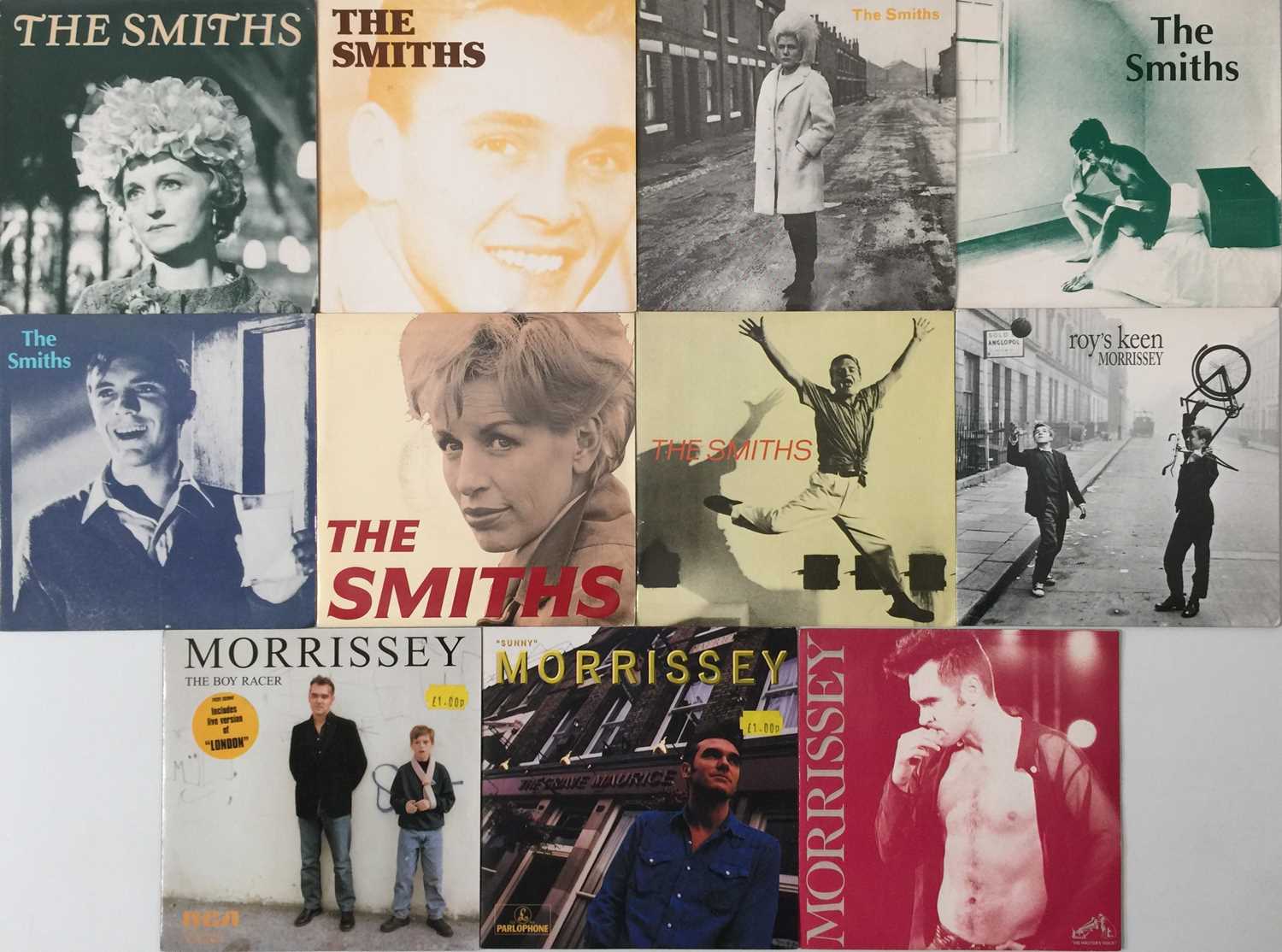 Lot 827 - THE SMITHS / MORRISSEY - 7" PACK