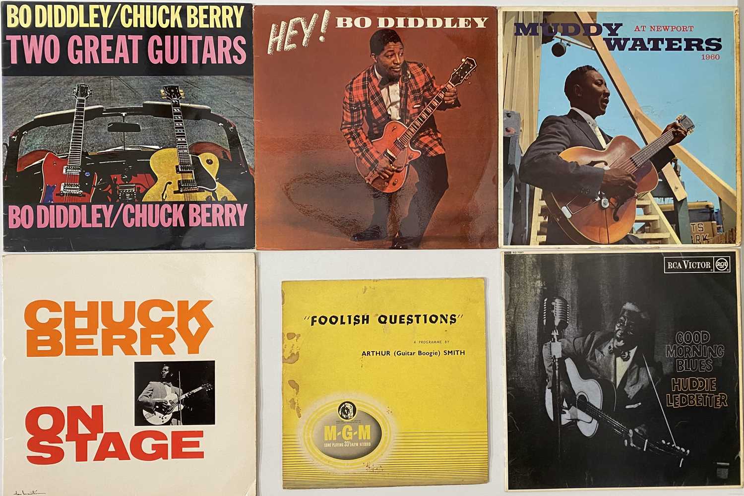 Lot 839 - BLUES / R&B / 60s - LP PACK