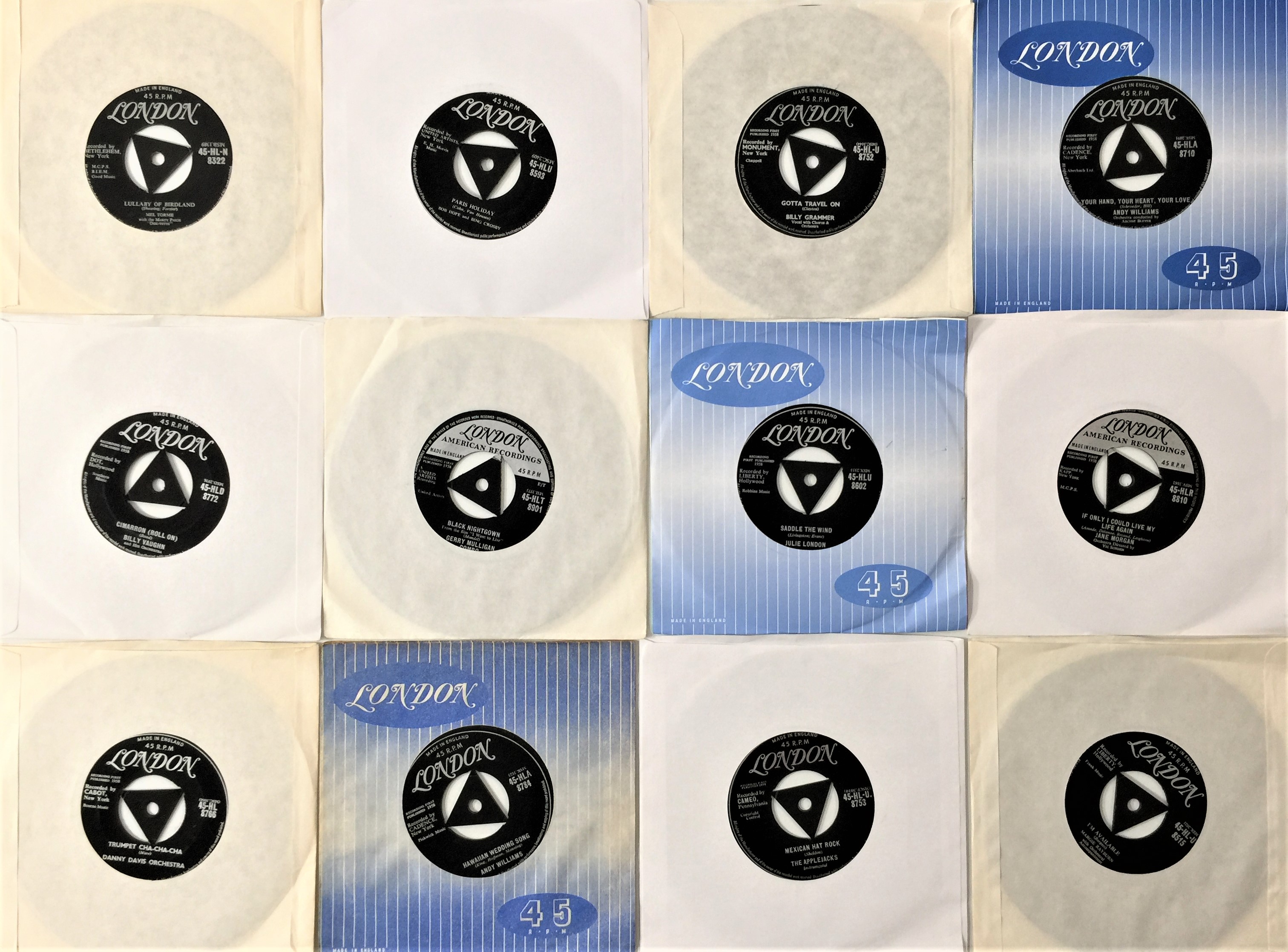 Lot 846 LONDON TRICENTRES 7" COLLECTION