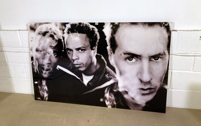 Lot 207 - MASSIVE ATTACK - LARGE FORMAT PHOTO PRINT BY KEVIN WESTENBERG.