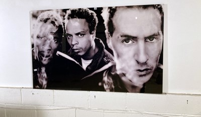 Lot 207 - MASSIVE ATTACK - LARGE FORMAT PHOTO PRINT BY KEVIN WESTENBERG.