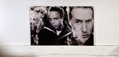 Lot 207 - MASSIVE ATTACK - LARGE FORMAT PHOTO PRINT BY KEVIN WESTENBERG.