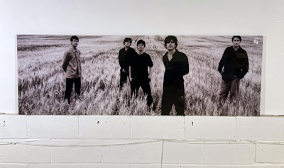 Lot 208 - THE CHARLATANS - LARGE PHOTOGRAPH BY DEAN CHALKLEY.