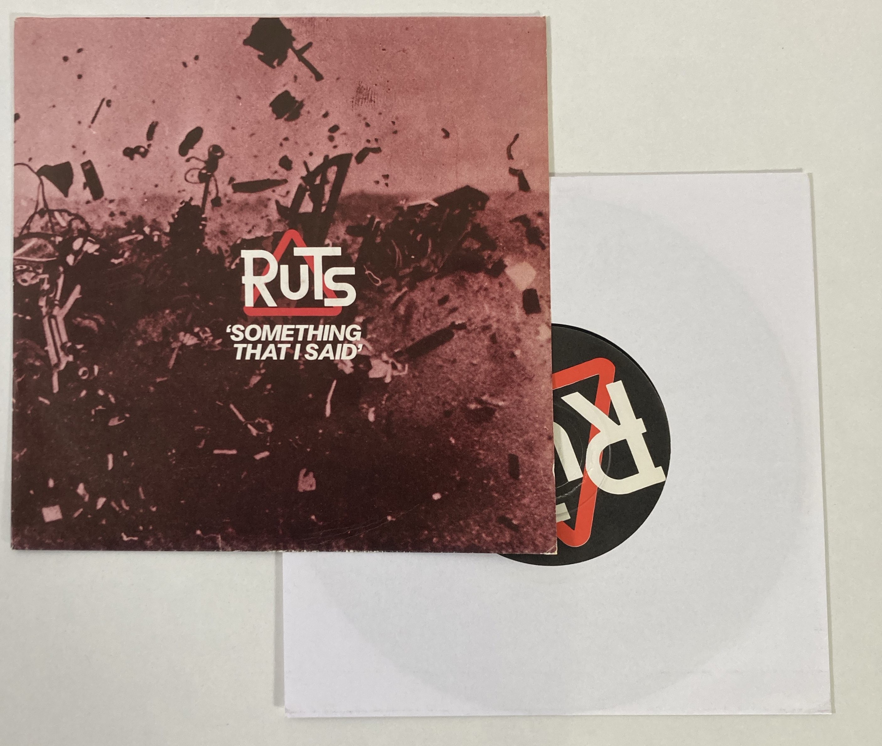 Lot 280 - THE RUTS - FULLY SIGNED 7