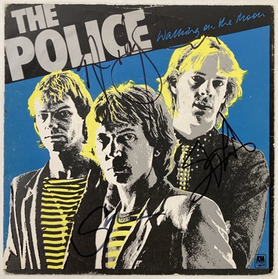 Lot 281 - THE POLICE - SIGNED 7" SLEEVE.