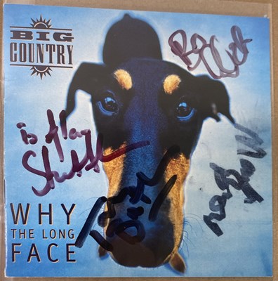 Lot 292 - BIG COUNTRY - SIGNED ITEMS.