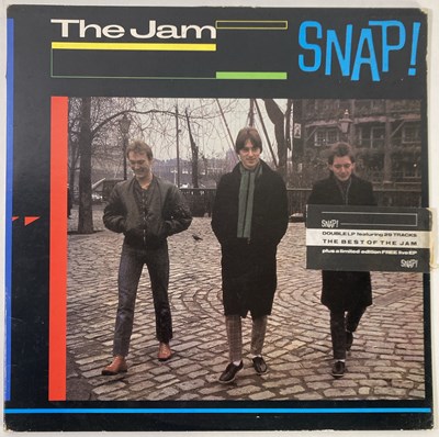 Lot 383 - THE JAM - SIGNED 'SNAP' LP.