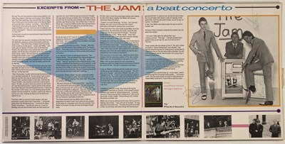 Lot 383 - THE JAM - SIGNED 'SNAP' LP.