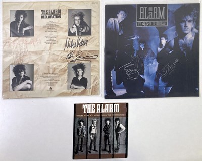 Lot 1970293 - THE ALARM - SIGNED MEMORABILIA.