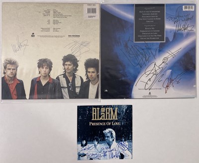 Lot 1970294 - THE ALARM - SIGNED MEMORABILIA.