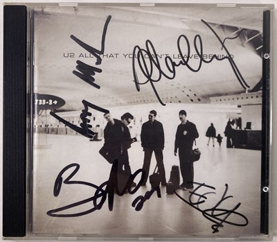 Lot 295 - U2 - FULLY SIGNED CD BOOKLET.