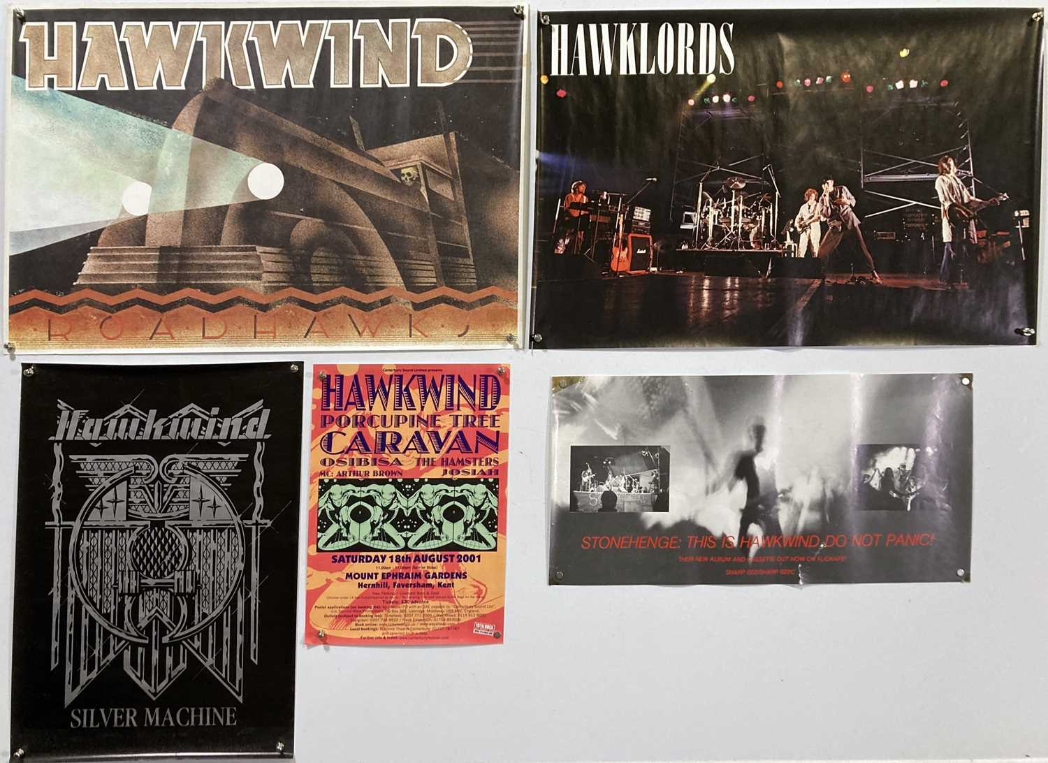 Lot 236 - HAWKWIND POSTERS.