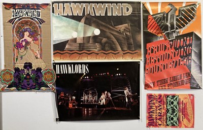 Lot 243 - HAWKWIND POSTERS.