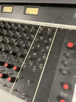 Lot 67 - STRAWBERRY STUDIOS - STRAWBERRY RENTALS COLLECTION - FORMULA SOUND MIXING DESK.