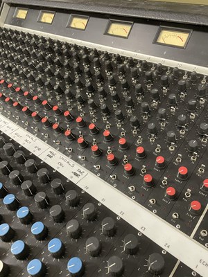 Lot 67 - STRAWBERRY STUDIOS - STRAWBERRY RENTALS COLLECTION - FORMULA SOUND MIXING DESK.