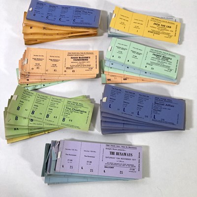 Lot 191 - MANCHESTER FREE TRADE HALL TICKET ARCHIVE - 1970S ARTISTS.