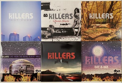 Lot 914 - THE KILLERS -  'THE KILLERS CAREER BOX' LP BOX SET (KILLERS_STK)