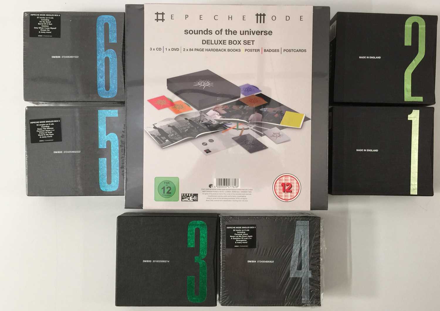 Lot 915 - DEPECHE MODE - SINGLES (CDs) BOX SETS