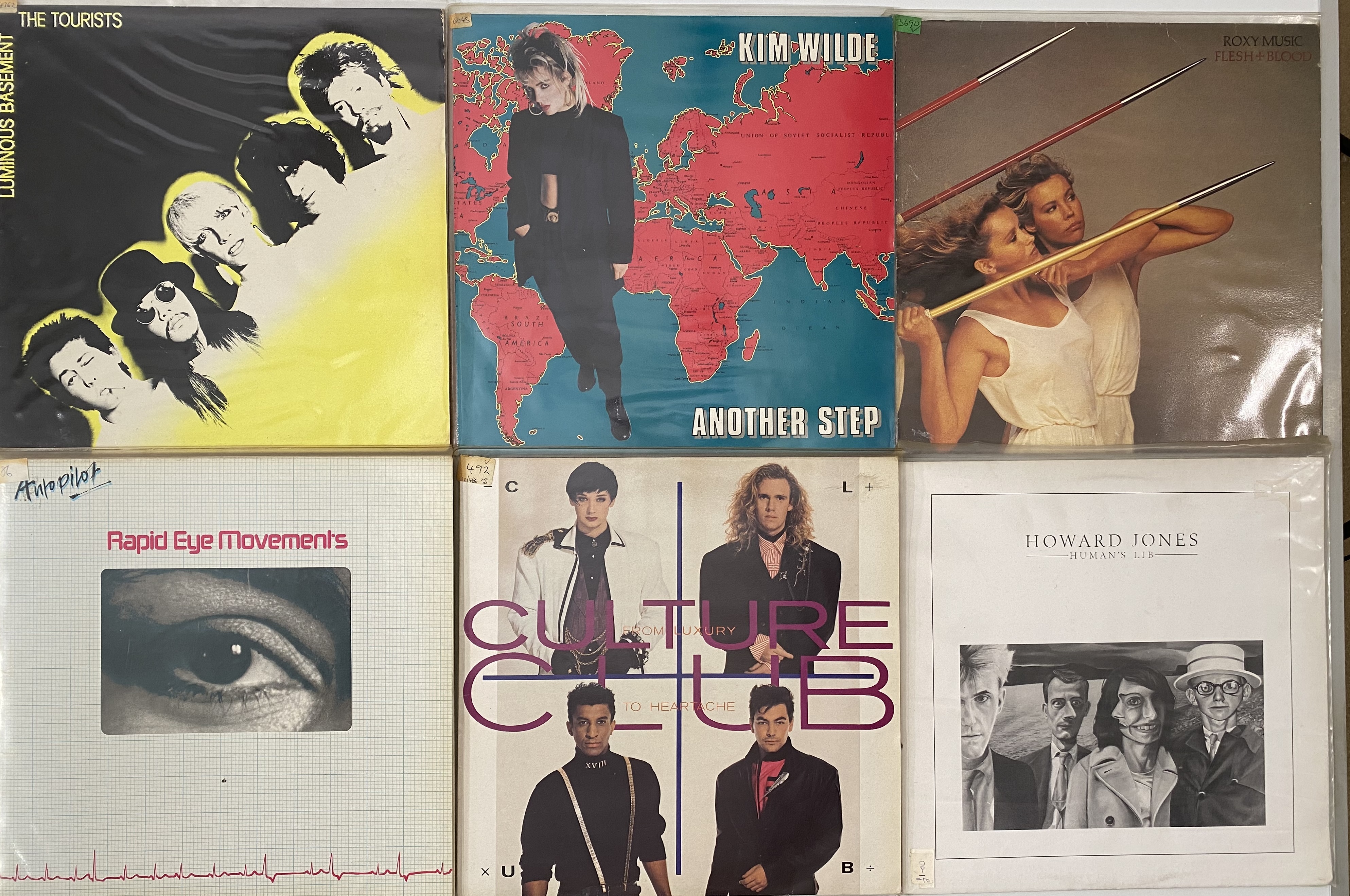 Lot 883 - COOL/ SYNTH POP/ WAVE/ PUNK - LPs
