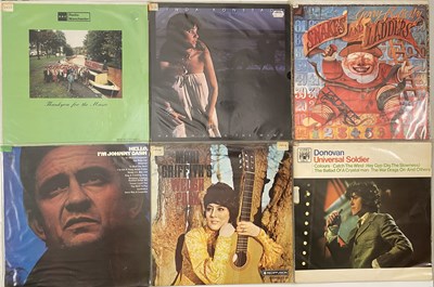 Lot 887 - FOLK/ COUNTRY/ SINGER-SONGWRITER - LP COLLECTION