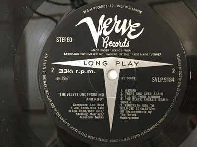 Lot 897 - THE VELVET UNDERGROUND & NICO LP (UK 2ND PRESS - VERVE SVLP 9184)