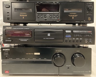 Lot 89 - HIFI EQUIPMENT (SONY, TEAC, PIONEER, MARANTZ).