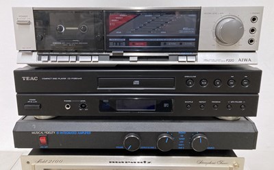 Lot 90 - HIFI EQUIPMENT (TEAC, AIWA, MARANTZ, MUSICAL FIDELITY)