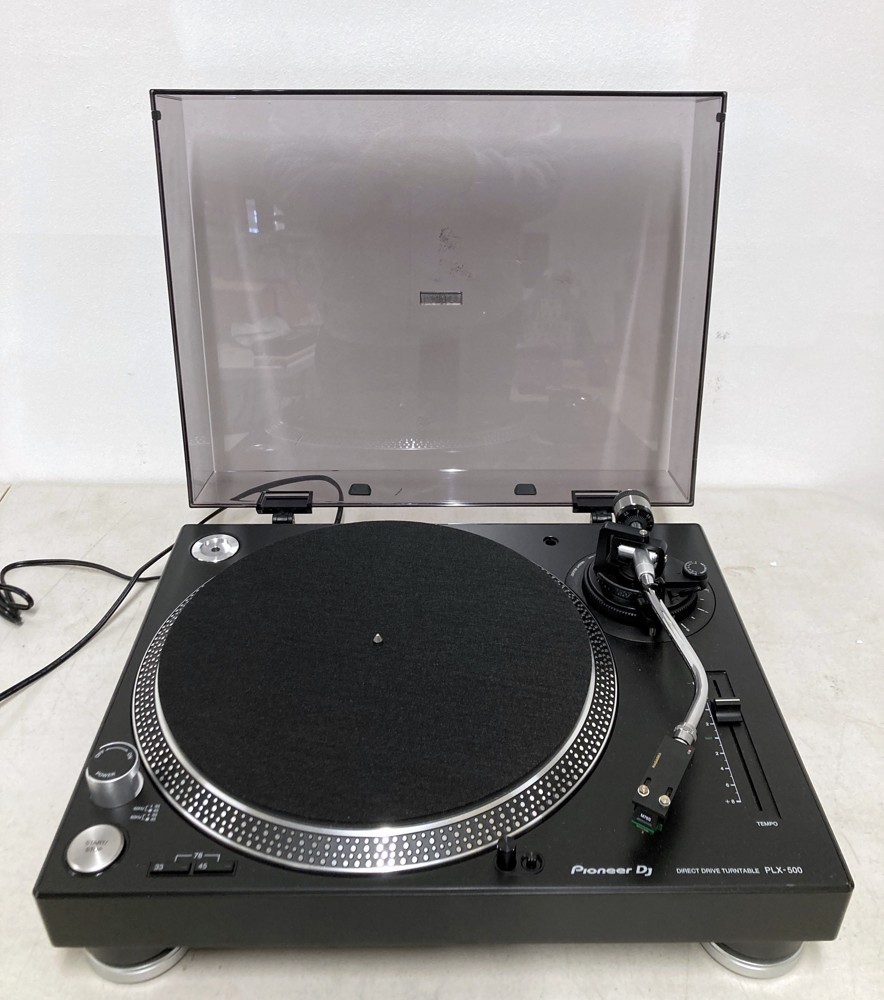 Lot 92 PIONEER DJ PLX500 DIRECT DRIVE TURNTABLE.