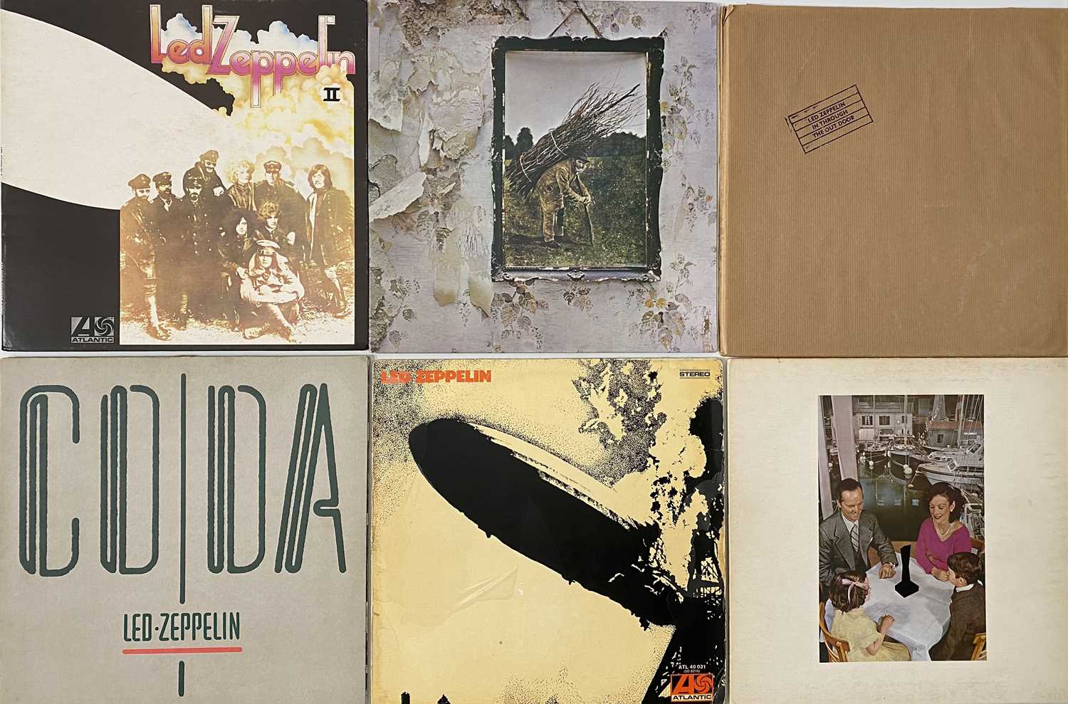 Lot 941 - LED ZEPPELIN - LP COLLECTION