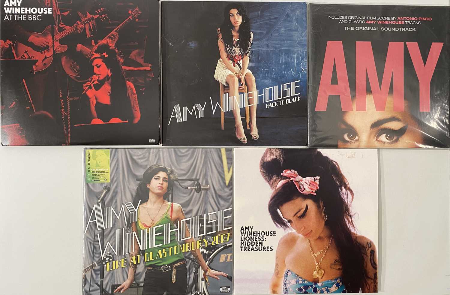 Lot 943 - AMY WINEHOUSE - LP PACK