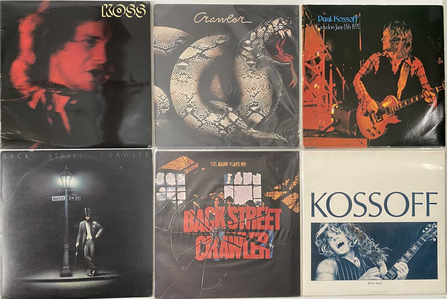 Lot 980 - FREE & RELATED - LP COLLECTION