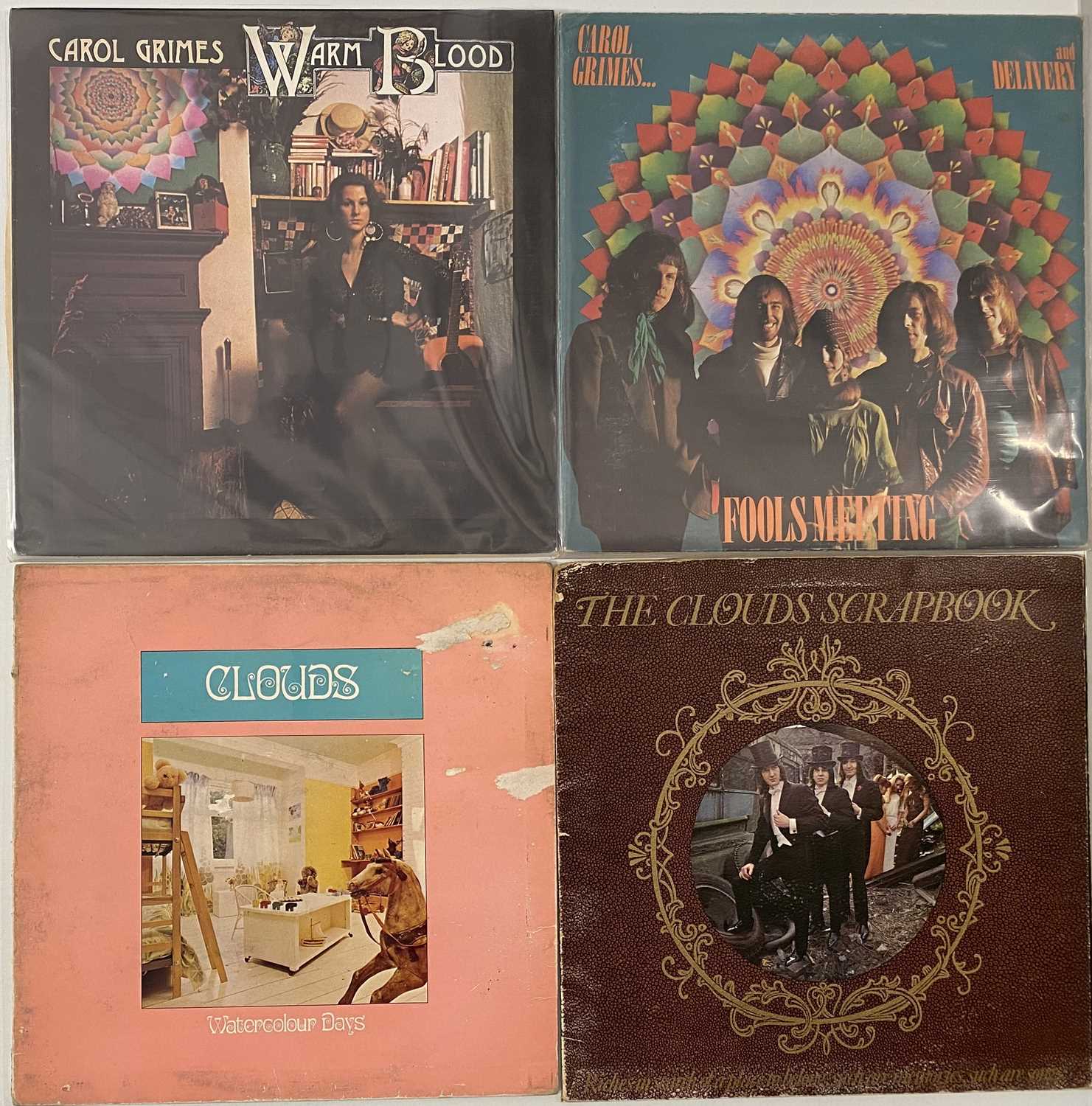 Lot 985 - CAROL GRIMES/CLOUDS - LP RARITIES