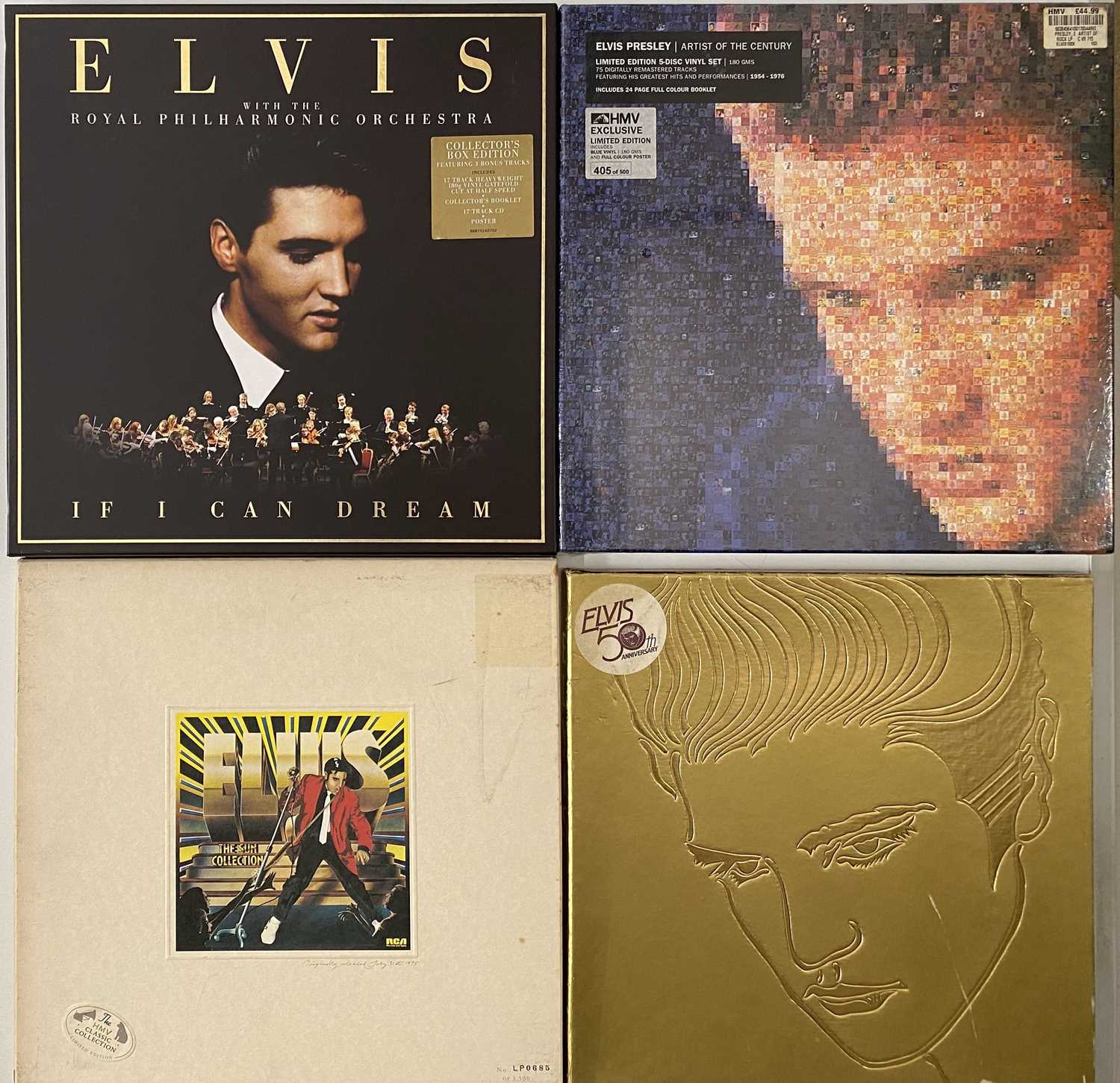 Lot 922 - ELVIS - LP BOX SETS