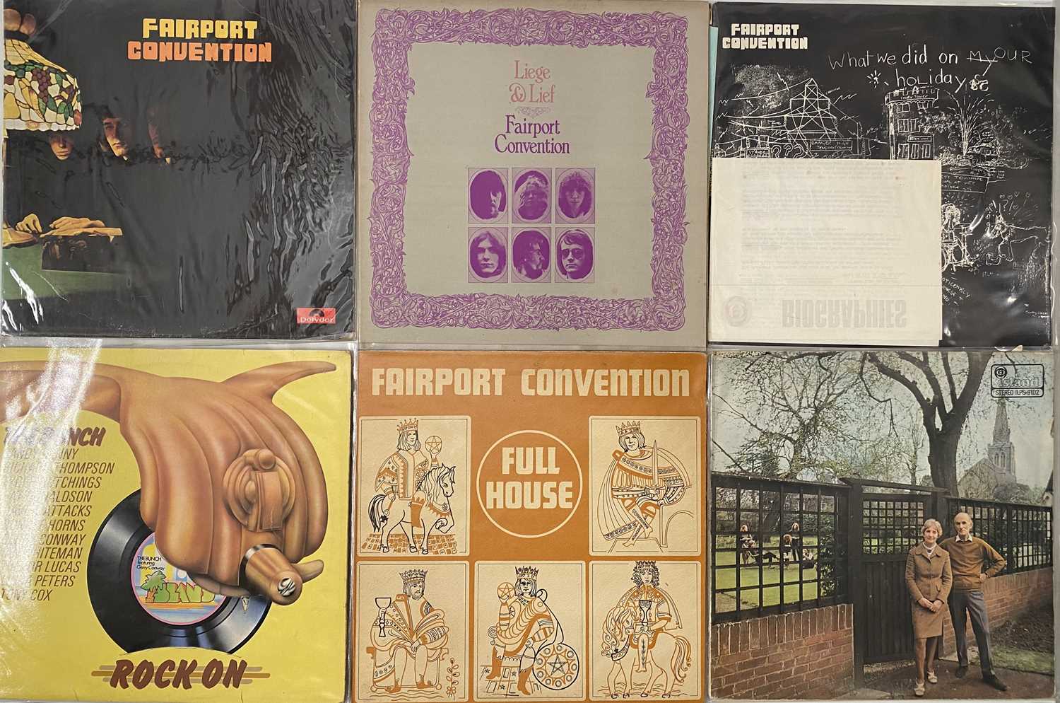 Lot 999 - FAIRPORT CONVENTION - LP COLLECTION