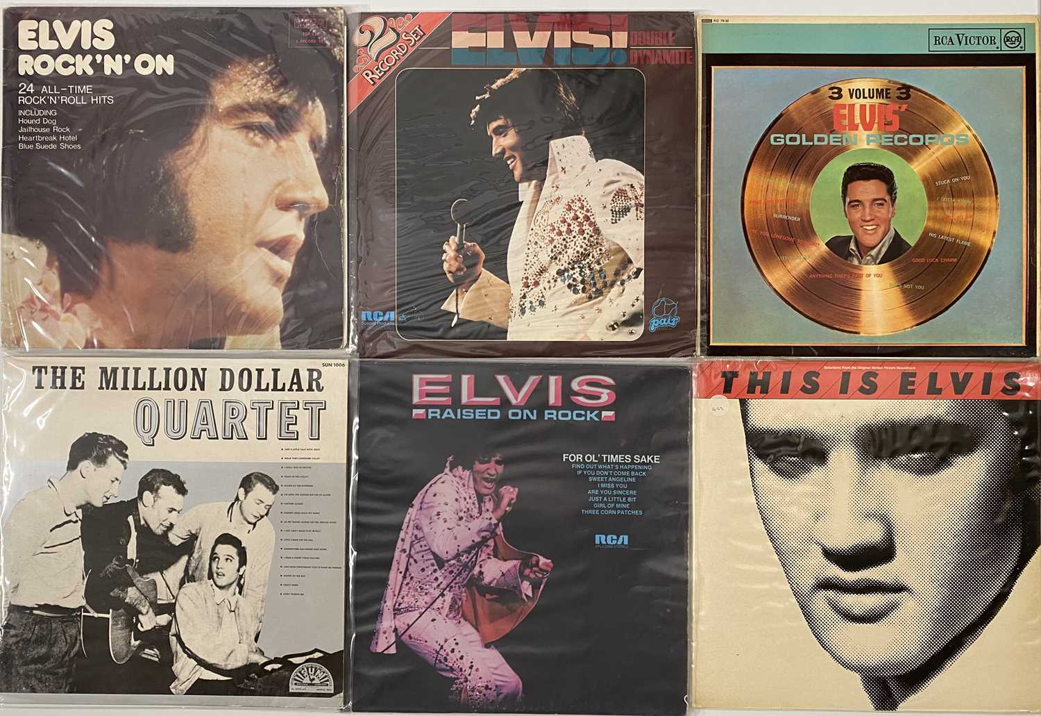 Lot 959 ELVIS LP COLLECTION