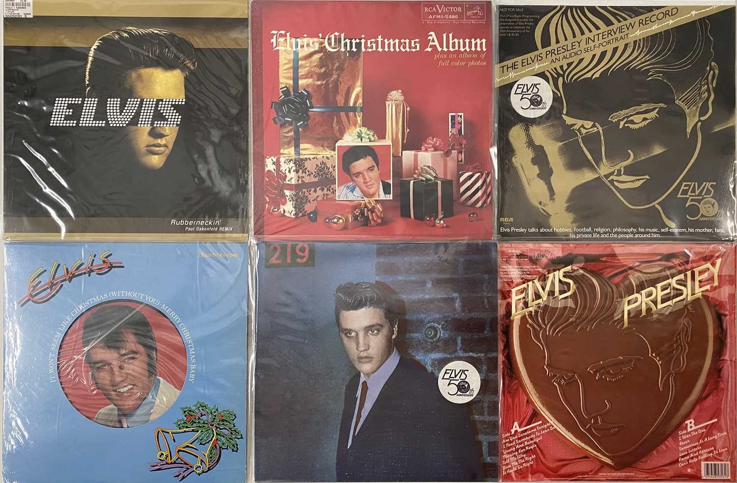 Lot 960 - ELVIS - LP COLLECTION
