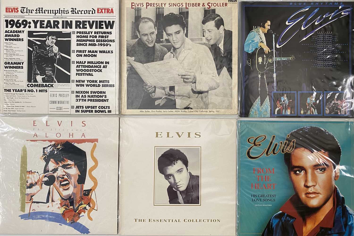 Lot 960 - ELVIS - LP COLLECTION