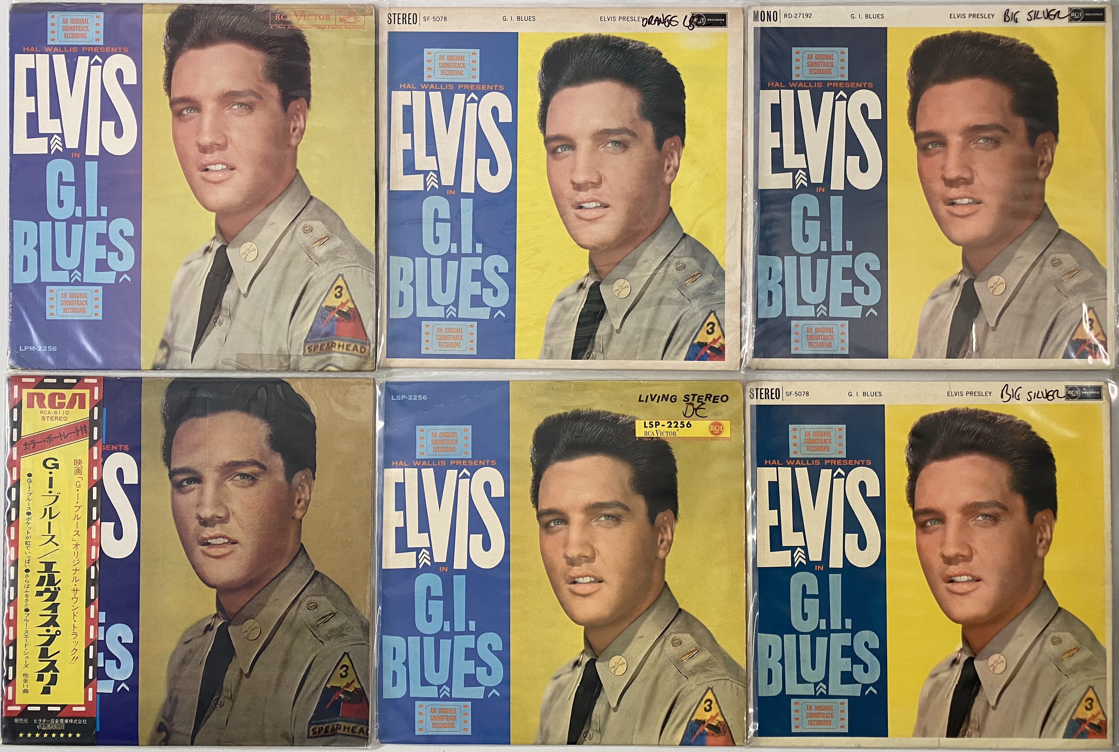 Lot 961 - ELVIS - LP COLLECTION