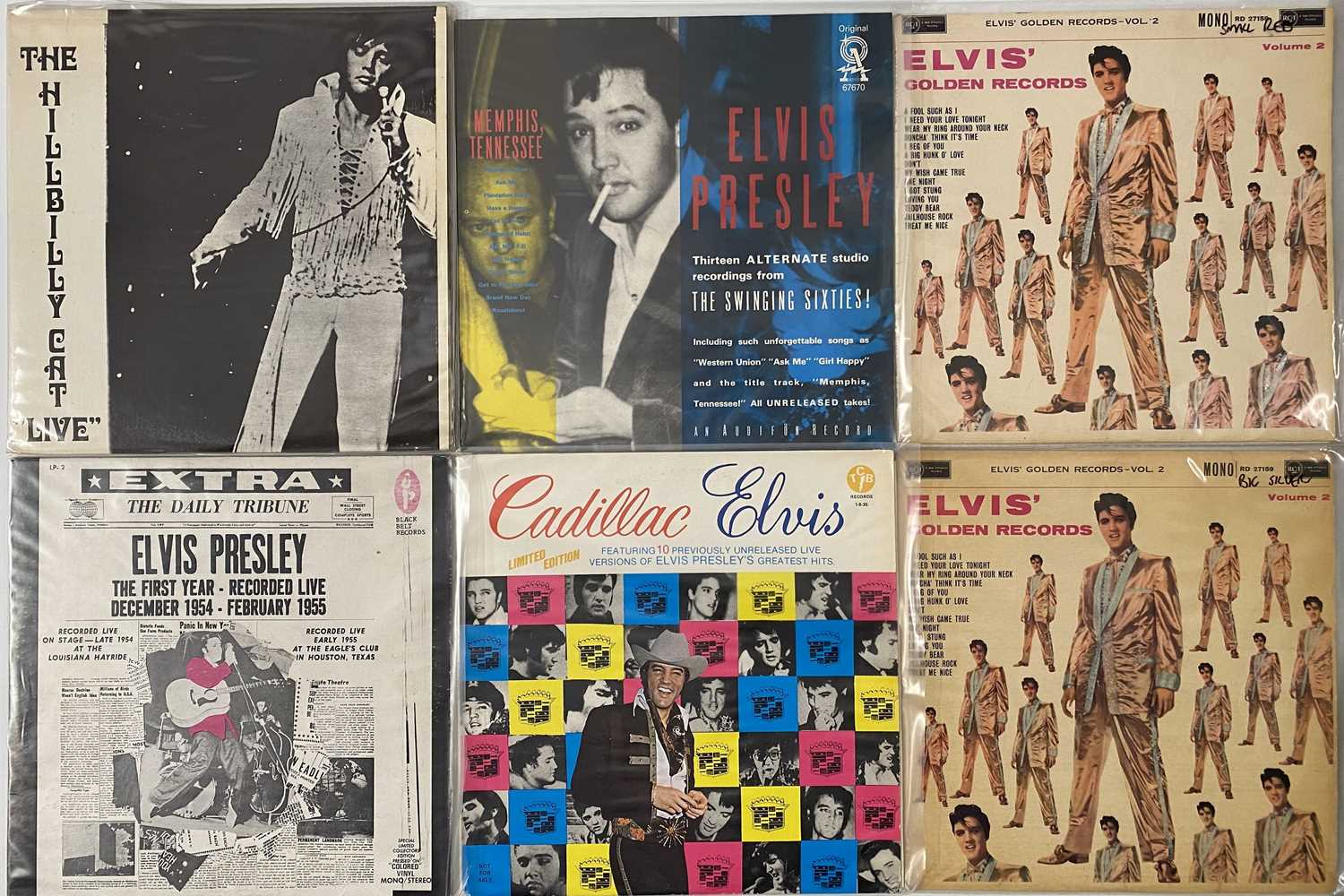 Lot 961 - ELVIS - LP COLLECTION