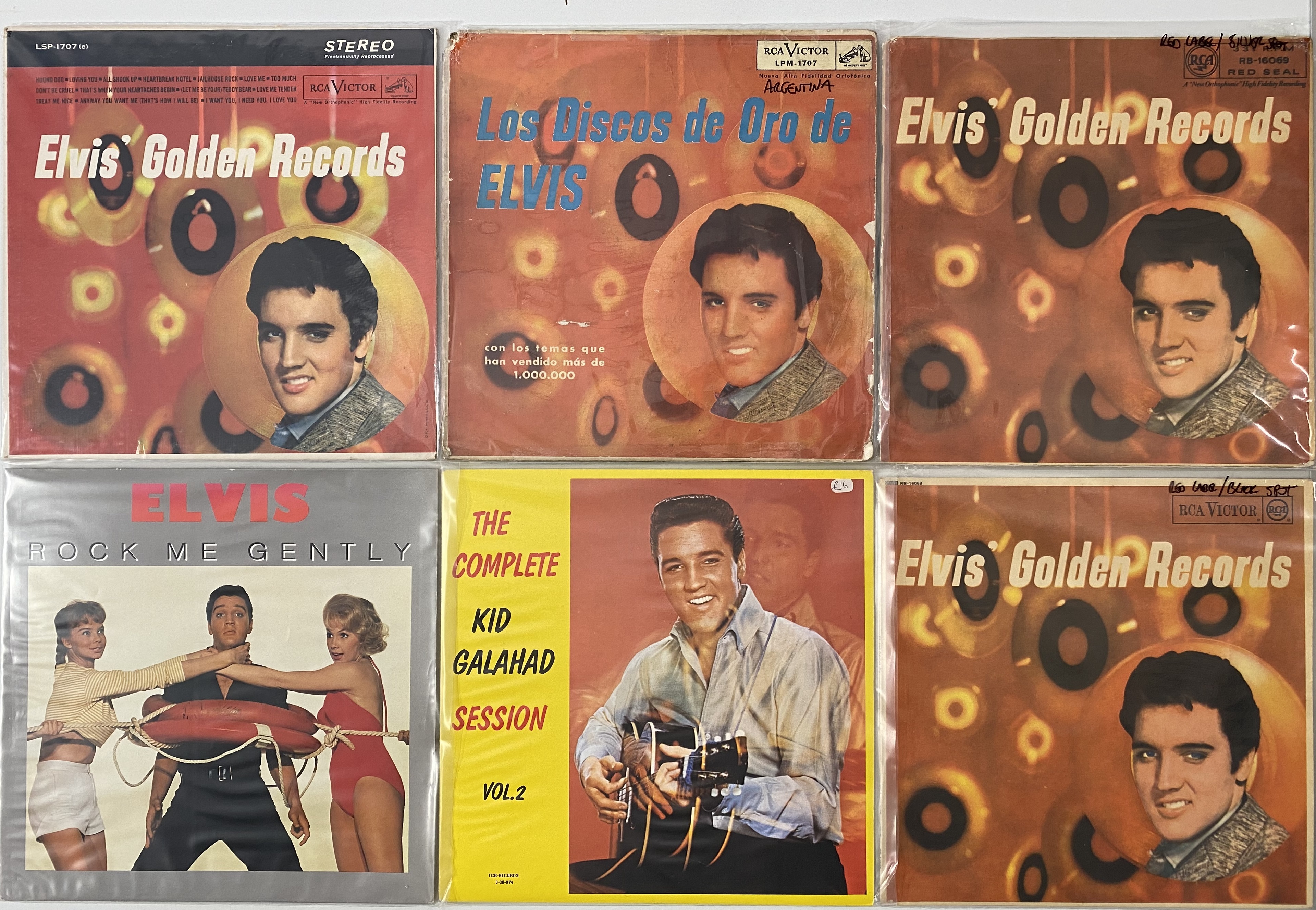 Lot 961 - ELVIS - LP COLLECTION