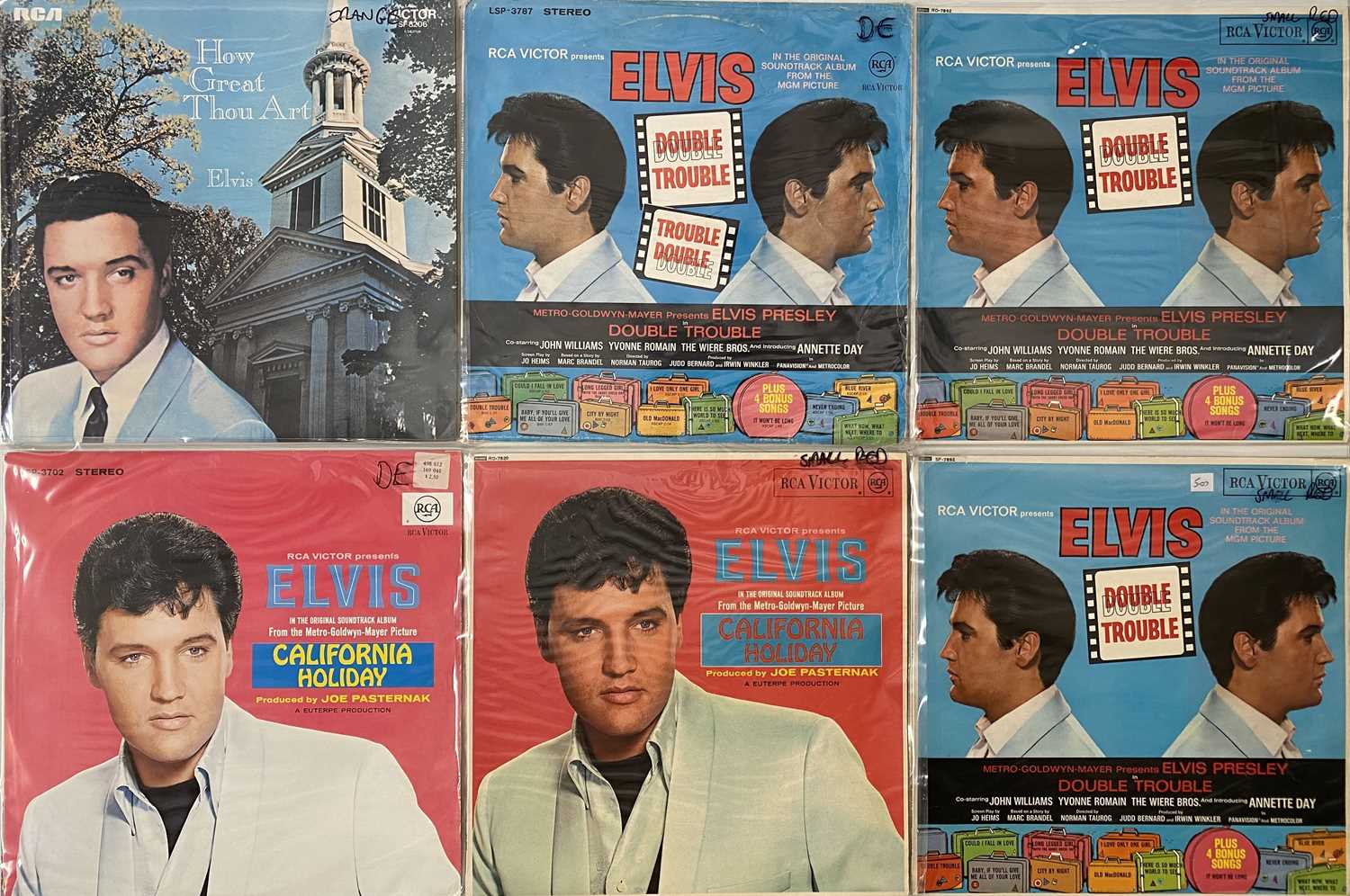 Lot 962 - ELVIS - LP COLLECTION