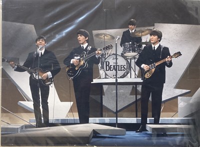 Lot 108 - A Colour Print of the Beatles on the Ed Sullivan Show