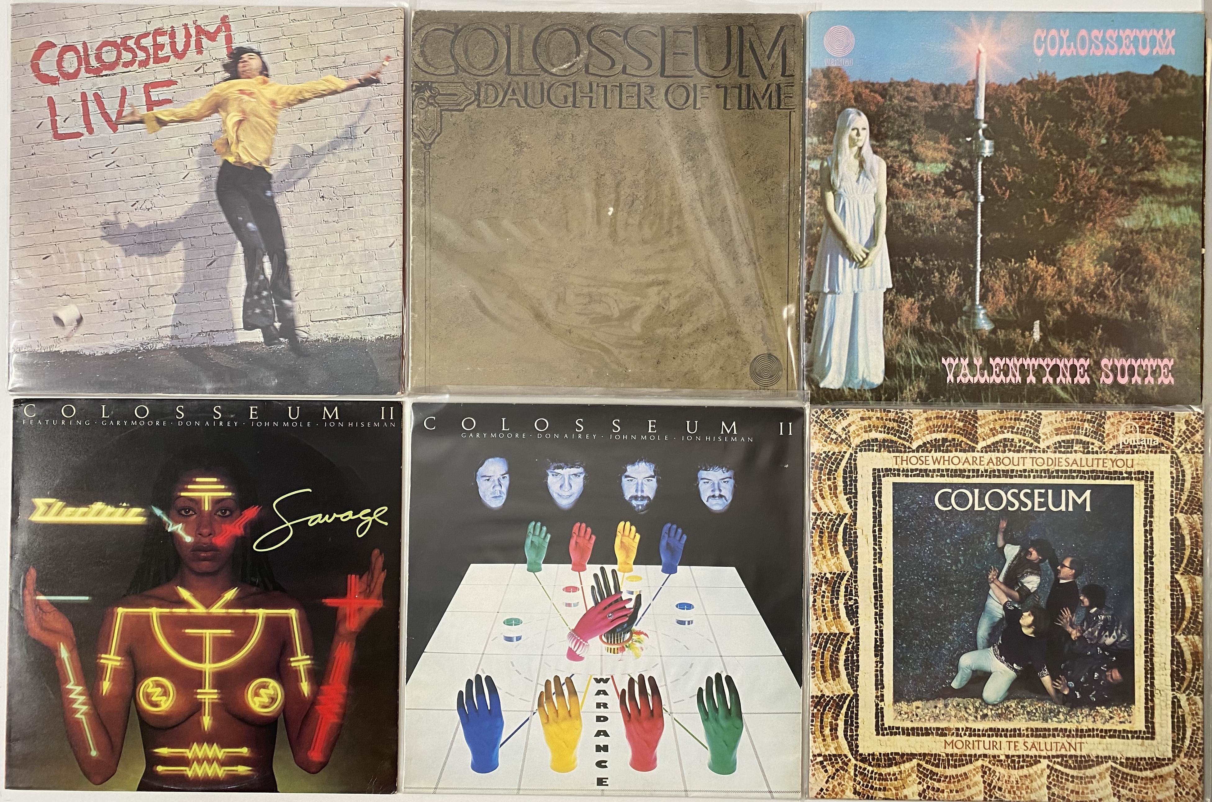 Lot 1008 - COLOSSEUM - LPs