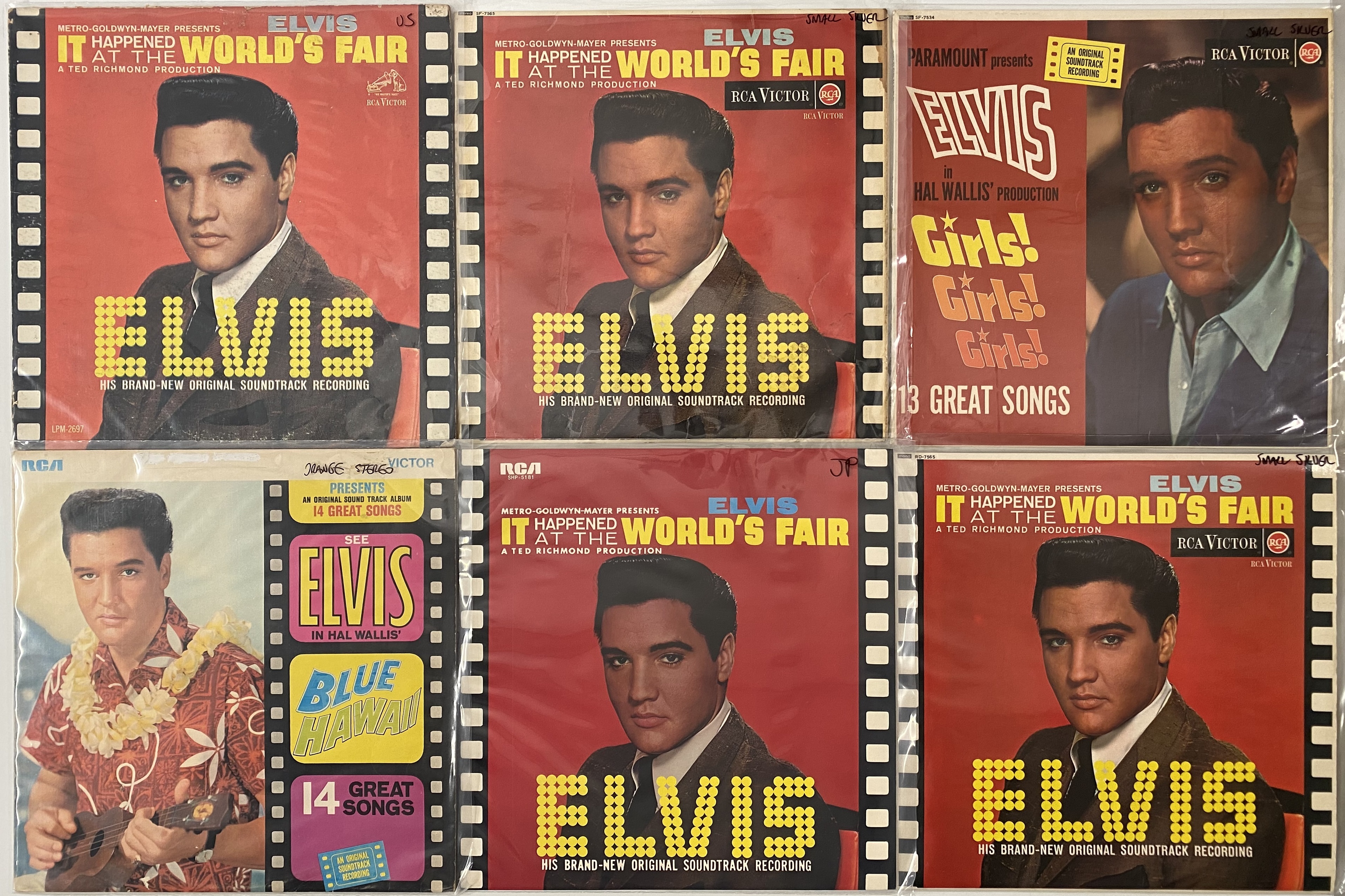 Lot 966 - ELVIS - LP COLLECTION