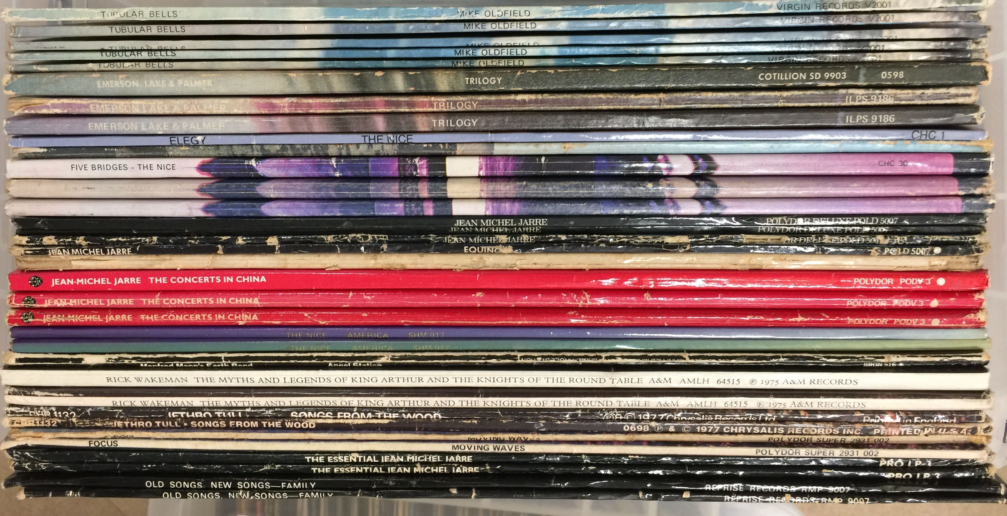 Lot 1019 - PROG - LP COLLECTION (DUPLICATES)