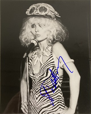 Lot 305 - BLONDIE / DEBBIE HARRY - AUTOGRAPHS.