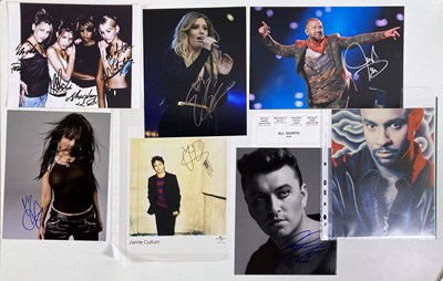 Lot 312 - POP STARS - SIGNED PHOTOGRAPHS.